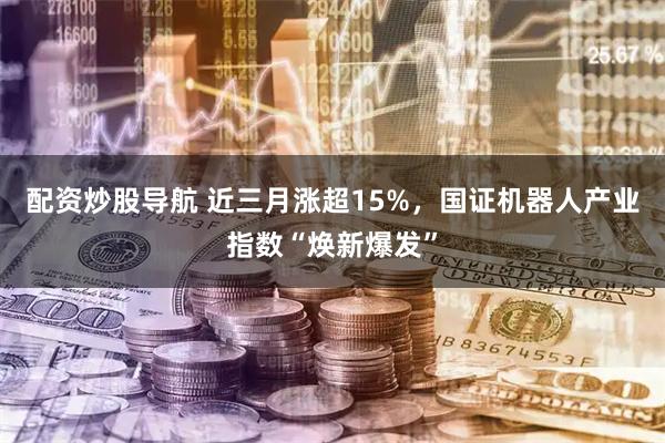 配资炒股导航 近三月涨超15%，国证机器人产业指数“焕新爆发”
